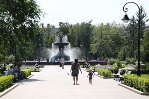 Омские фонтаны запустят с 1 мая, если позволит погода