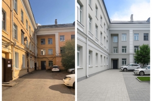 ДВОРческая мастерская: вайб Питера и место для съемок ремейка «Брата». Как ИИ изменил вид дворов в ЛАО в Омске