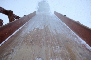 В парке 300‑летия Омска ввели плату за катание с горки: что нужно знать посетителям